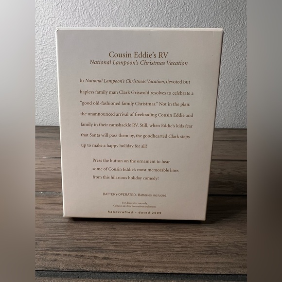 Hallmark NEW 2009 Cousin Eddies RV Ornament National Lampoons Christmas Vacation - Picture 4 of 10